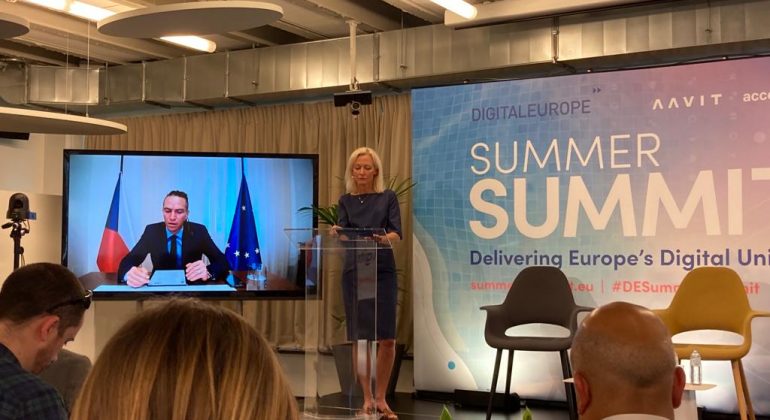 DIGITALEUROPE Summer Summit k tématu digitální odolnosti EU