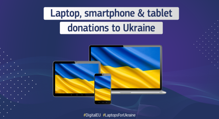 Sběrné místo Laptops for Ukraine