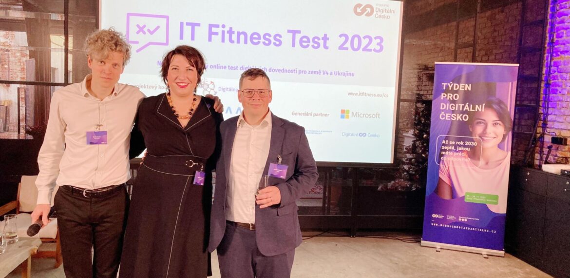 Tisková konference - vyhodnocení IT Fitness Test
