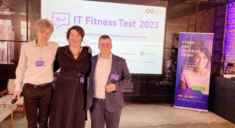 Tisková konference - vyhodnocení IT Fitness Test